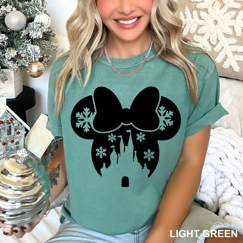 Disney Castle Minnie Shirt, Comfort Colors Unisex Shirt, Minnie Mouse Shirt, Disney Vacation Shirt, Disney Family Shirt, 150339.jpg