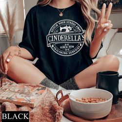 cinderellas tailoring services comfort colors tee, cinderella shirt, disney