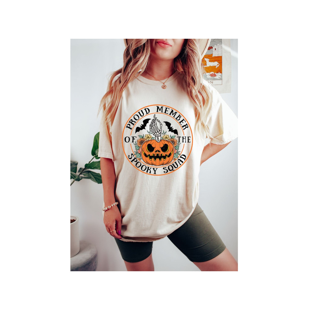 Comfort Colors ,Spooky Member Shirt,Halloween Party Tee, Spooky Season.jpg