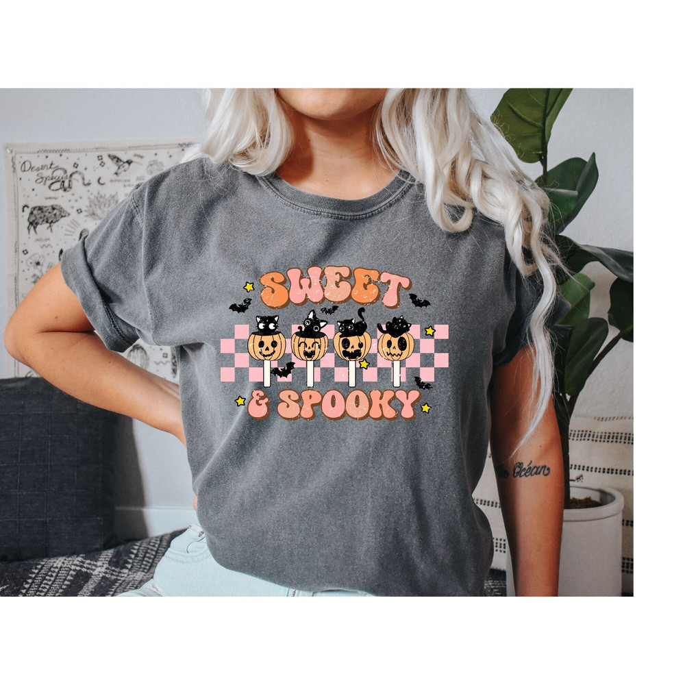 Comfort Colors Sweet And Sweet Shirt,Halloween Shirt,Trendy Shirt.jpg