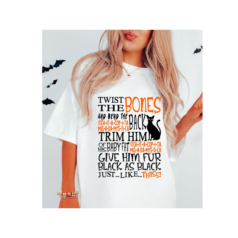 Comfort Colors, Twist The Bone Shirt,Halloween Shirt,Skeleton Shirt.jpg