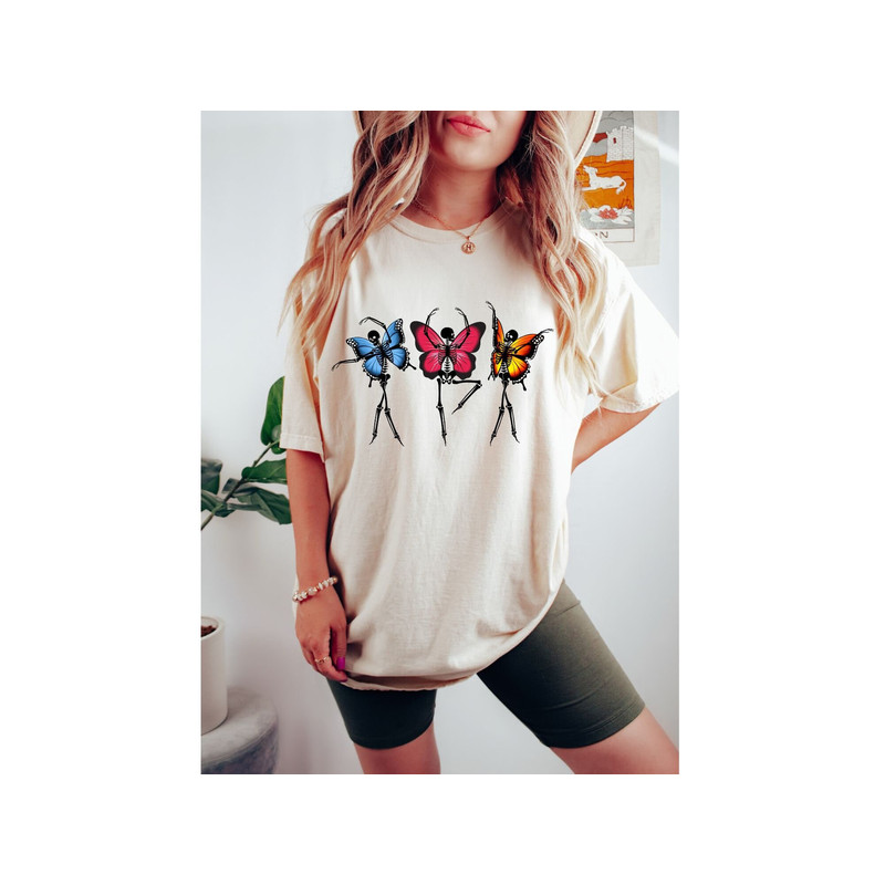 Comfort Colors,Halloween Butterflies Fairies Shirt, Halloween Party Te.jpg