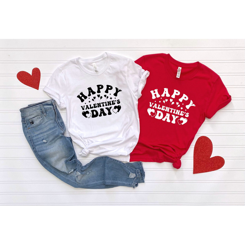 Happy Valentine's Day Shirt, Cute Valentines Shirt, Valentine Shirt, Gifts For Girlfriend, Cute Valentine's Day Shirt, Valentine's Day Gift.jpg