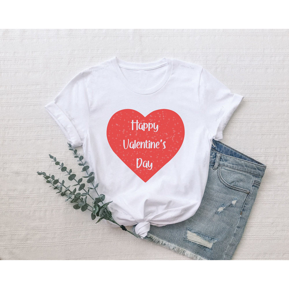 Happy Valentines Day Shirt, Love Red Heart Shirt, Cute Love Shirt, Valentines Gift, Valentine's Day Shirt, Love Shirt, Valentine Heart Shirt.jpg