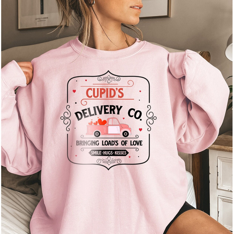 Valentine Sweatshirt, Valentine's Day Sweatshirt, Cute Valentine Sweatshirt, Love Sweatshirt, Happy Valentines Day, Gift for Her.jpg