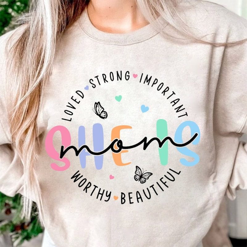 She is Mom PNG,Retro Mother PNG,Blessed Mom Png,Mom Shirt,Mom Life Png,Mothers Day Png,Mom Png,Gift for Mom,Retro Mama 1