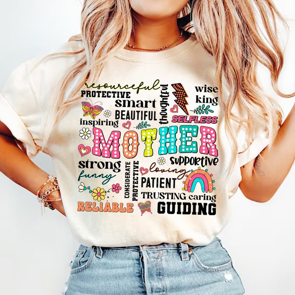 Retro Mother PNG, Retro Mother PNG, Blessed Mom Png, Mom Shirt, Mom Life Png, Mother's Day Png, Mom Png, Gift for Mom, Retro Mama Quotes
