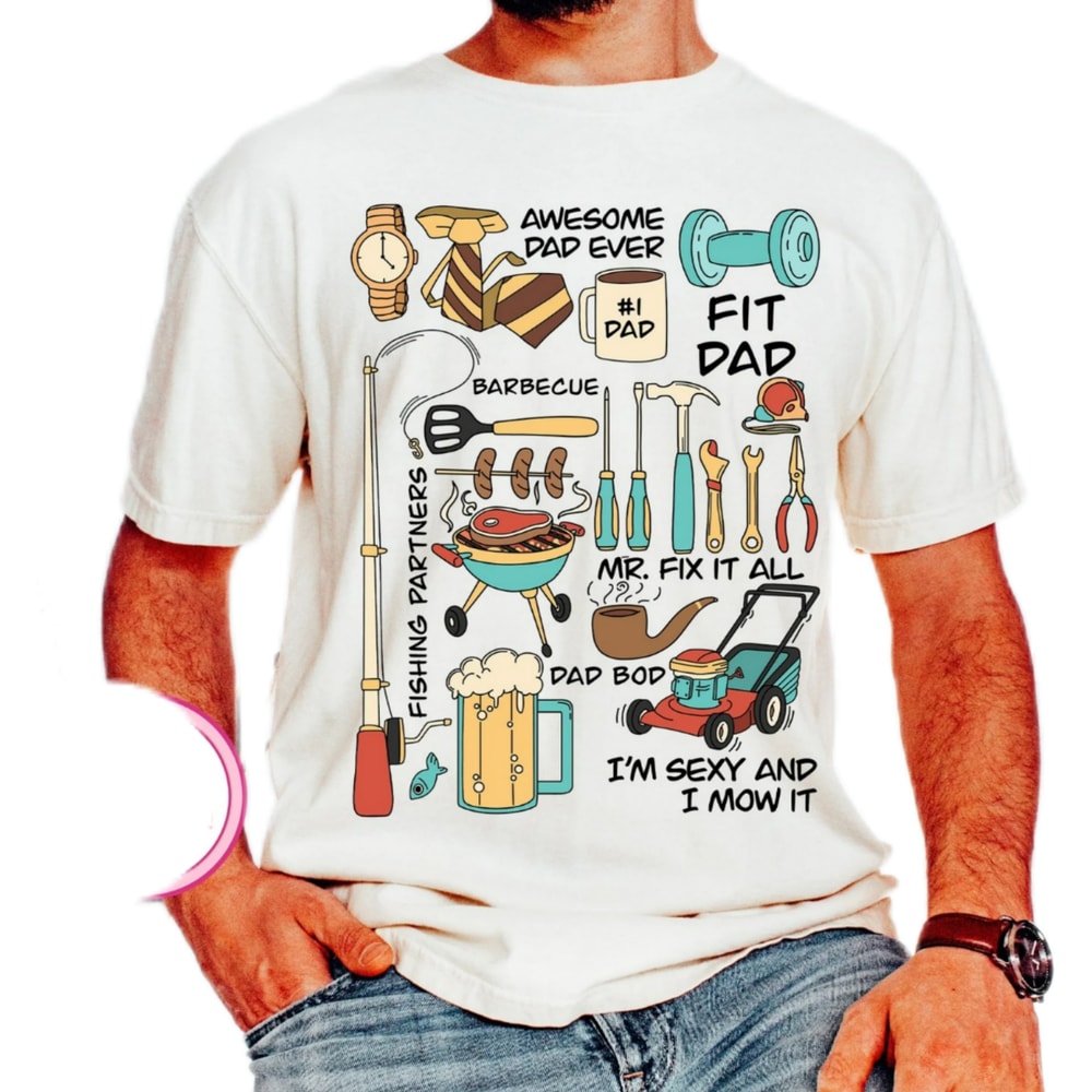 Can't talk right now doing hot dad stuff,hot dad,Mr fix,dad bob,best dad ever,fishing partners,father's day gift shirt