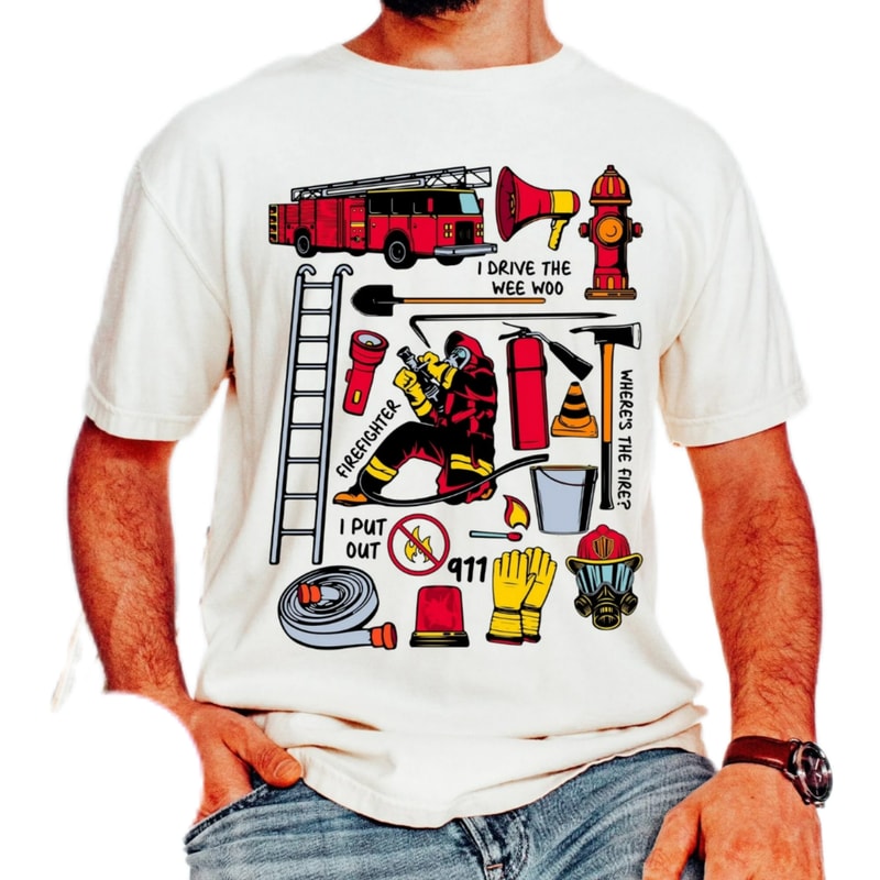 Proud Firefighter dad,Firefighter dad shirt,retro Firefighter dad,best dad ever,dad gift shirt,retro dad shirt,dad's day