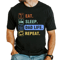 Eat sleep dad life repeat,dad life shirt,beer dad shirt,funny dad quotes shirt,father's day shirt gift,gift for dad
