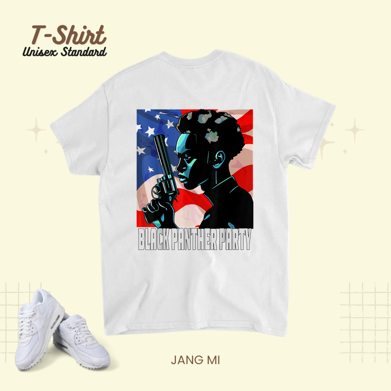 Black History Panther Party Afro1966 Patriotic Activist.png