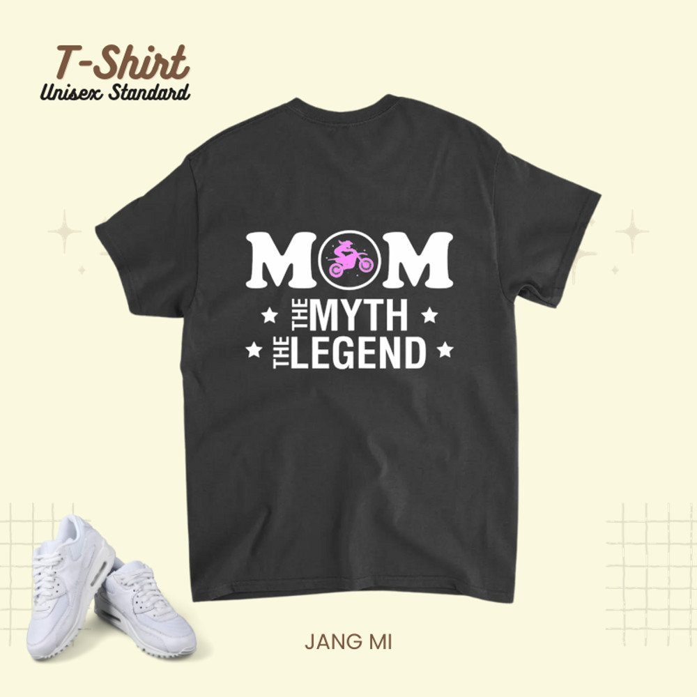 Womens Mom The Myth The Legend Dirt Bike MX Motocross.png
