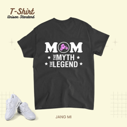 womens mom the myth the legend dirt bike mx motocross unisex standard t-shirt