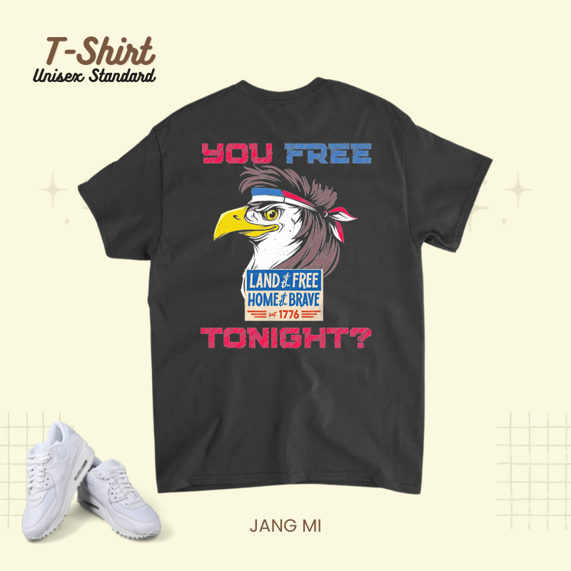 You Free Tonight Merica Eagle Mullet 4th of July Men Women.png