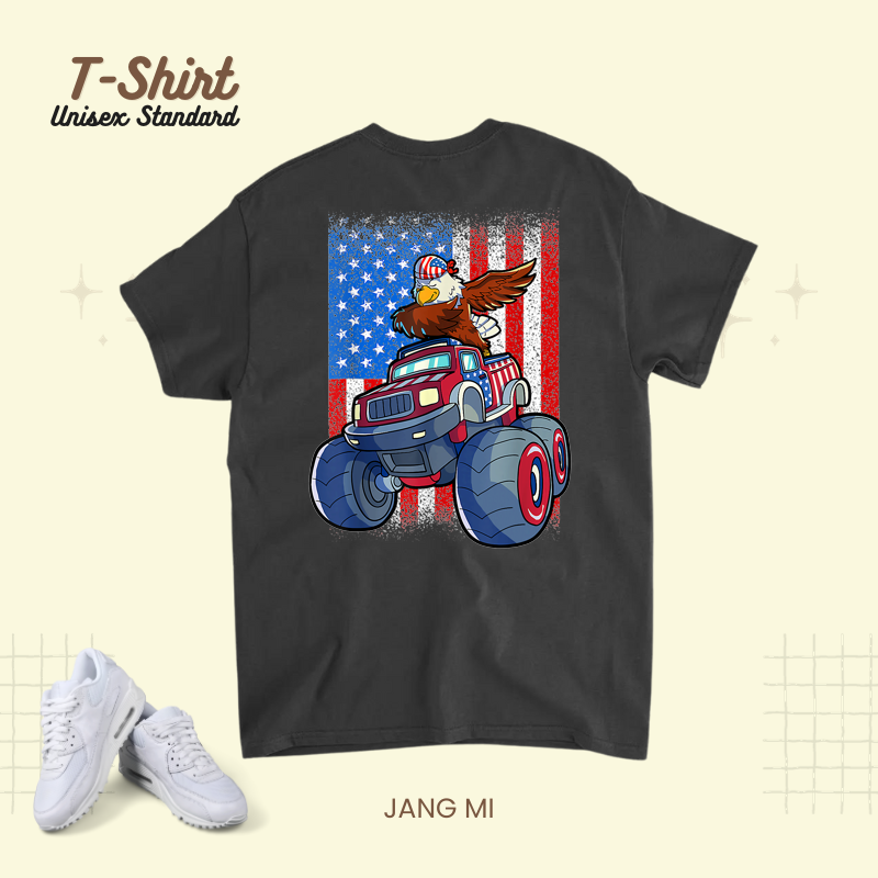 4th Of July Tshirt Dabbing Eagle Monster Truck American Flag.png