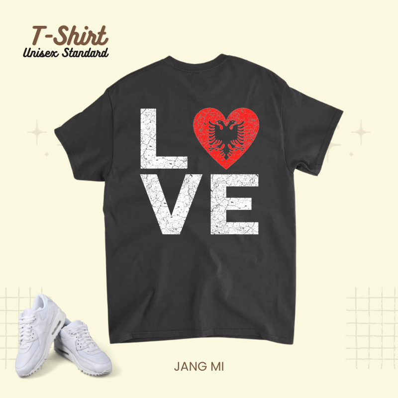 Albania Albanian Kosovo Eagle Flag Love Tirana Pristina.png