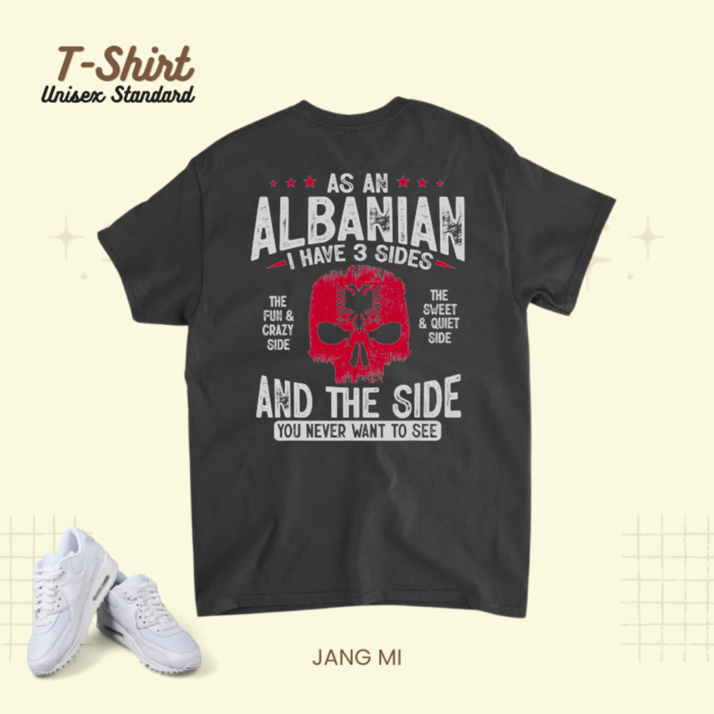 Albanian Eagle Albania Shqip Shqiponja Albania Flag.png