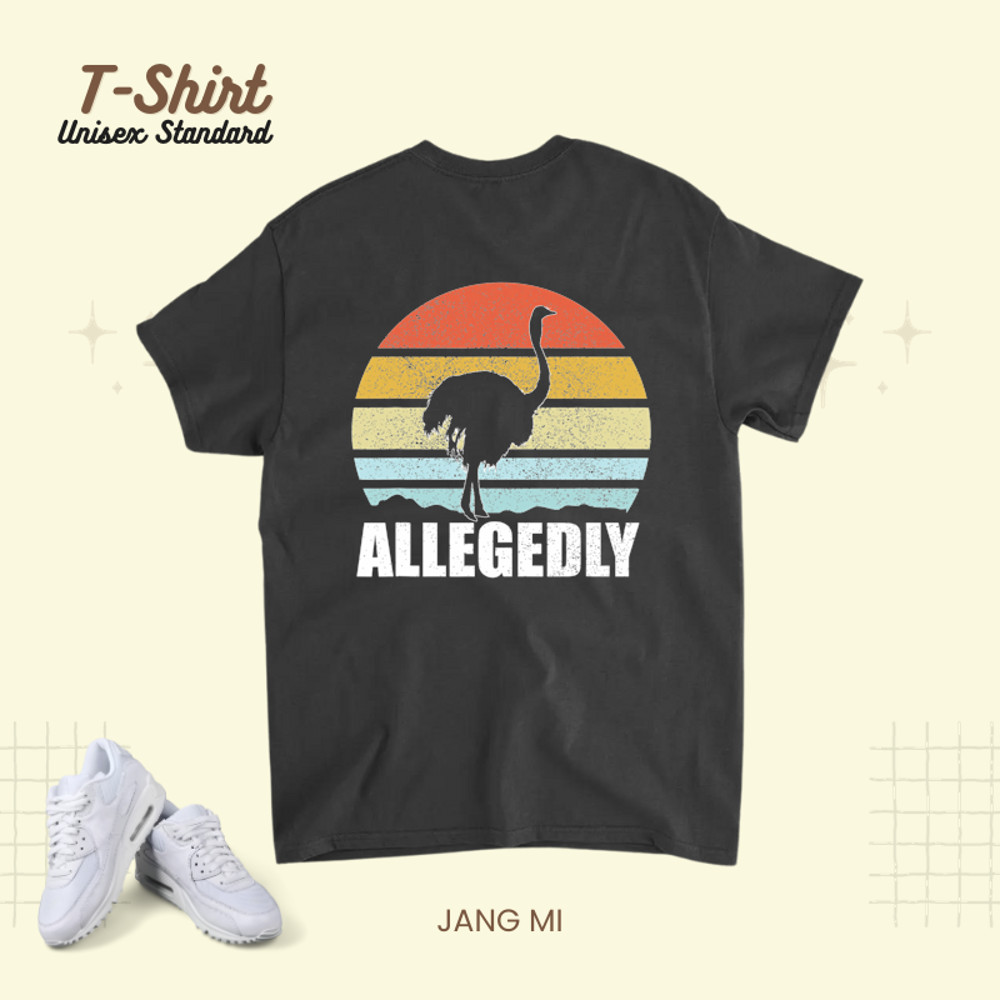 Allegedly Lawyer Funny Ostrich for men or woman 26.png