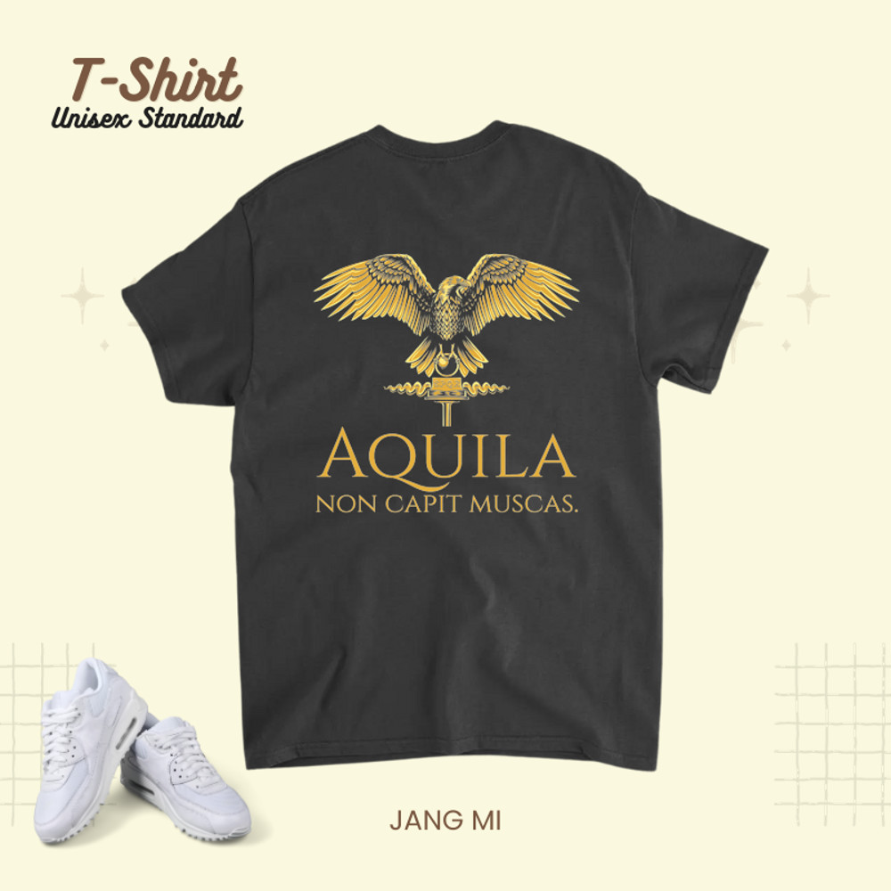 Ancient Roman Aquila Quote 2The Eagle Does Not Catch Flies.png