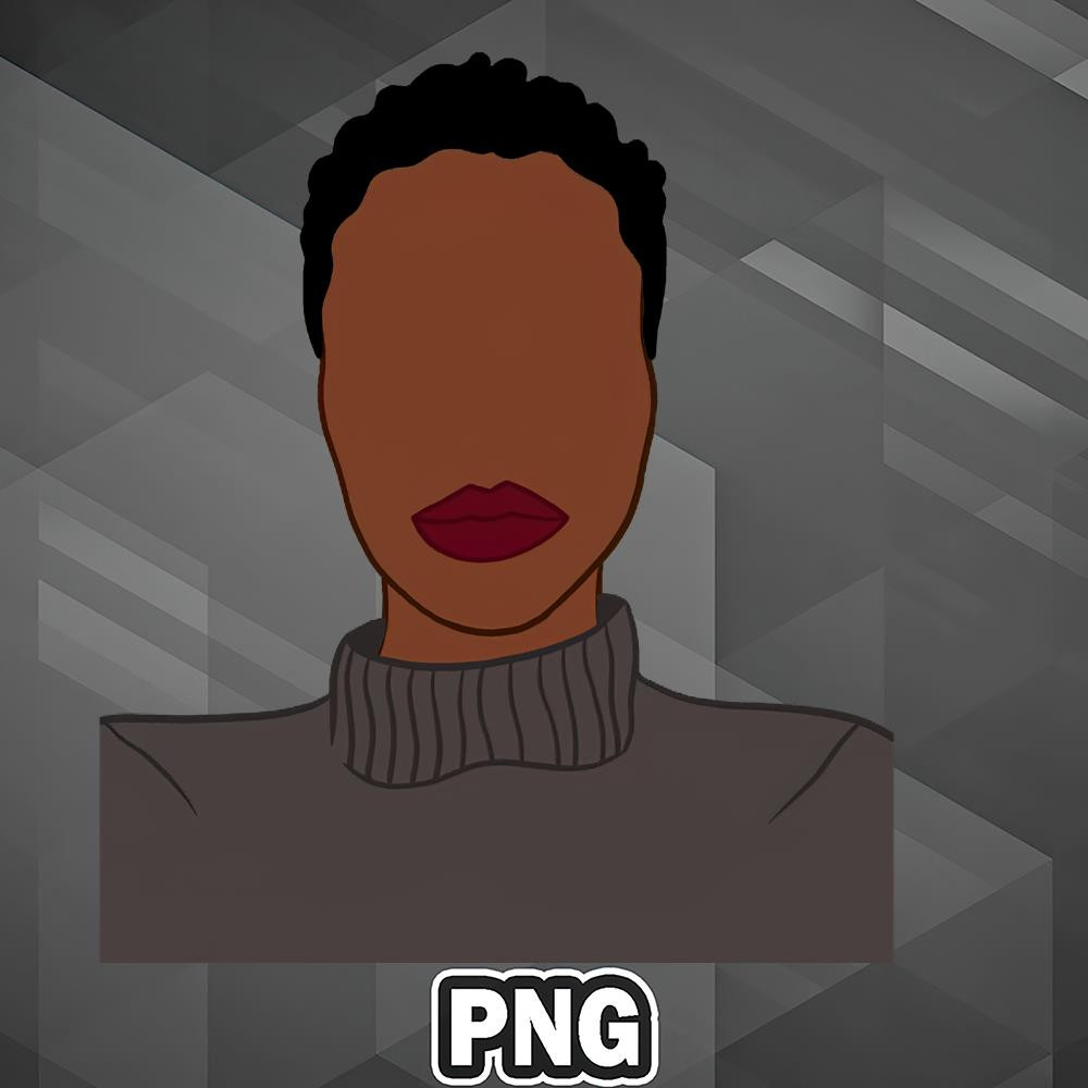 AFC1107231337407-African PNG Minimalist Boho African American Woman PNG For Sublimation Print.jpg