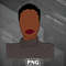 AFC1107231337407-African PNG Minimalist Boho African American Woman PNG For Sublimation Print.jpg