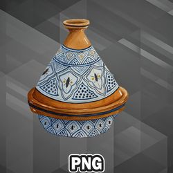 African PNG Moroccan Tajine PNG For Sublimation Print