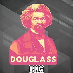 African PNG Frederick Douglass Portrait PNG For Sublimation Print