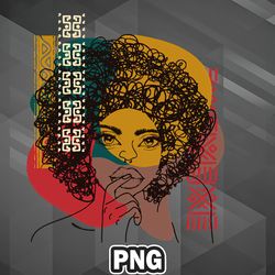 African PNG Black History Month Art PNG For Sublimation Print