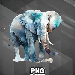 African PNG Great Giant Elephant PNG For Sublimation Print