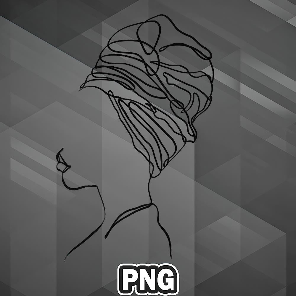 AFC1107231337168-African PNG Black Woman In Gele PNG For Sublimation Print.jpg