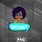 AFC1107231337463-African PNG Pop Art Girl Wow PNG For Sublimation Print.jpg