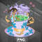 AFC1107231337349-African PNG Kawaii Anime Black Girl Magic Tea PNG For Sublimation Print.jpg