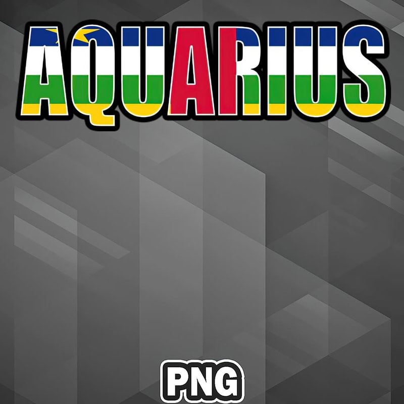 AHT1107231335190-African PNG Aquarius Central African Horoscope Heritage DNA Flag PNG For Sublimation Print.jpg