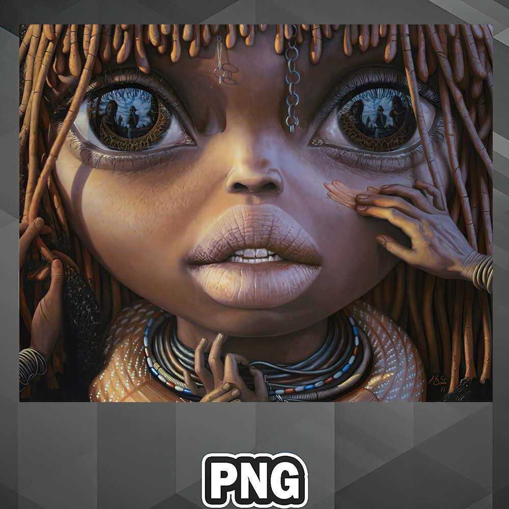 AHT1107231335211-African PNG Beauty Will Save The World II PNG For Sublimation Print.jpg