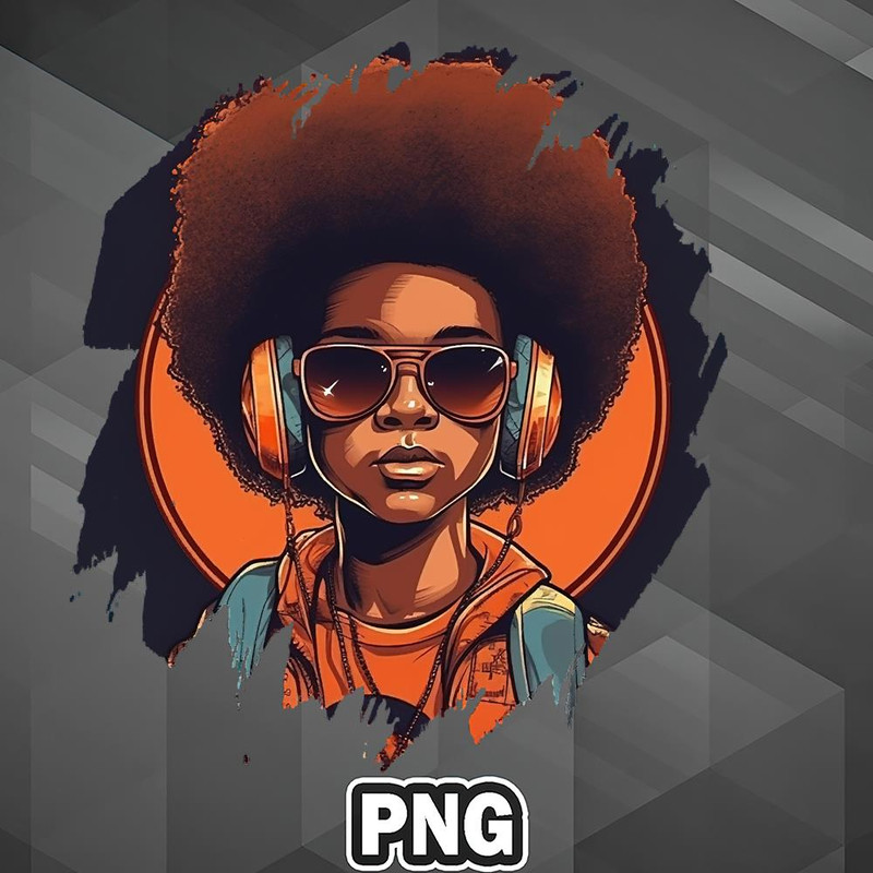 AFM1107231336224-African PNG Music Lover PNG For Sublimation Print.jpg