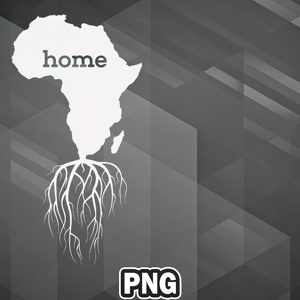 AHT1107231335310-African PNG Black History Month BLM Home Africa Map With African Roots PNG For Sublimation Print.jpg