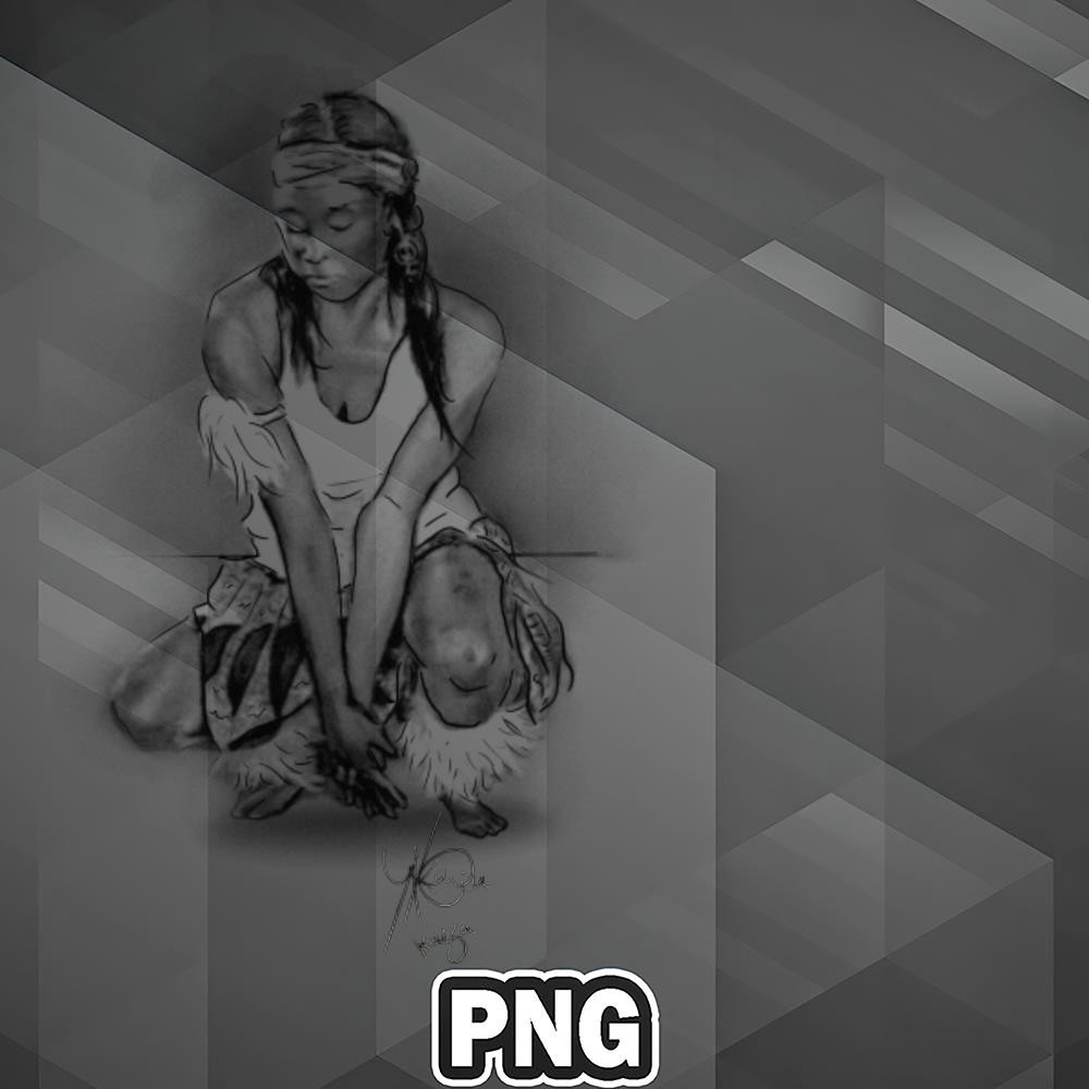 AHT1107231335315-African PNG Black History Month Lab Tech Afro African American Black Girl PNG For Sublimation Print.jpg