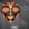 FRI1107231313751-African PNG Red and Cream African Mask 2 PNG For Sublimation Print.jpg