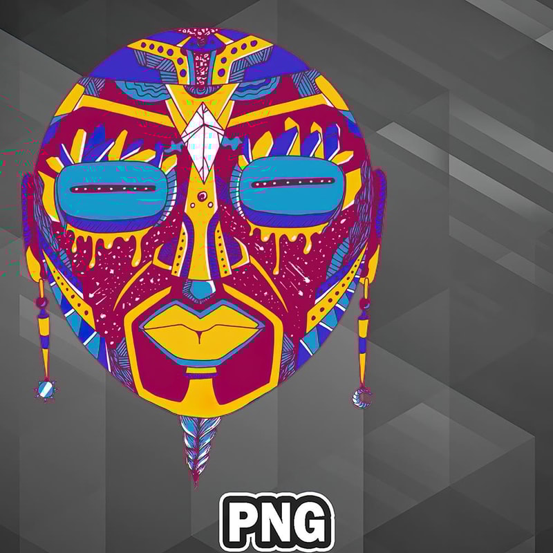 FRI1107231313911-African PNG Triad African Mask 2 PNG For Sublimation Print.jpg