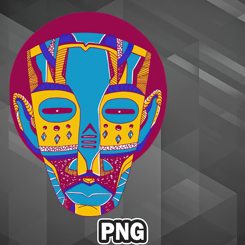 FRI1107231313913-African PNG Triad African Mask No 3 PNG For Sublimation Print.jpg