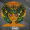 MER1107231317392-African PNG Galaxy Girl Green Afro PNG For Sublimation Print.jpg