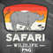 SEG1107231321121-African PNG Safari Wildlife Rhinoceros Animal Lover PNG For Sublimation Print.jpg