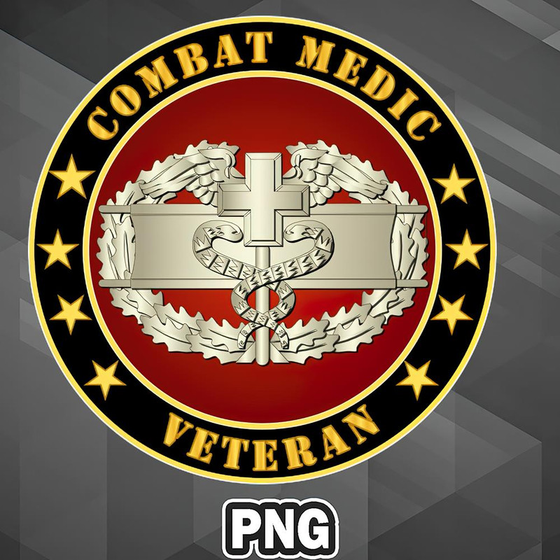 VT0607230739129-Army PNG Army - Combat Medic Veteran PNG For Sublimation Print.jpg
