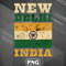 APR100723132595-Asian PNG Flag of India New Dehli Capital Country Vintage PNG For Sublimation Print.jpg