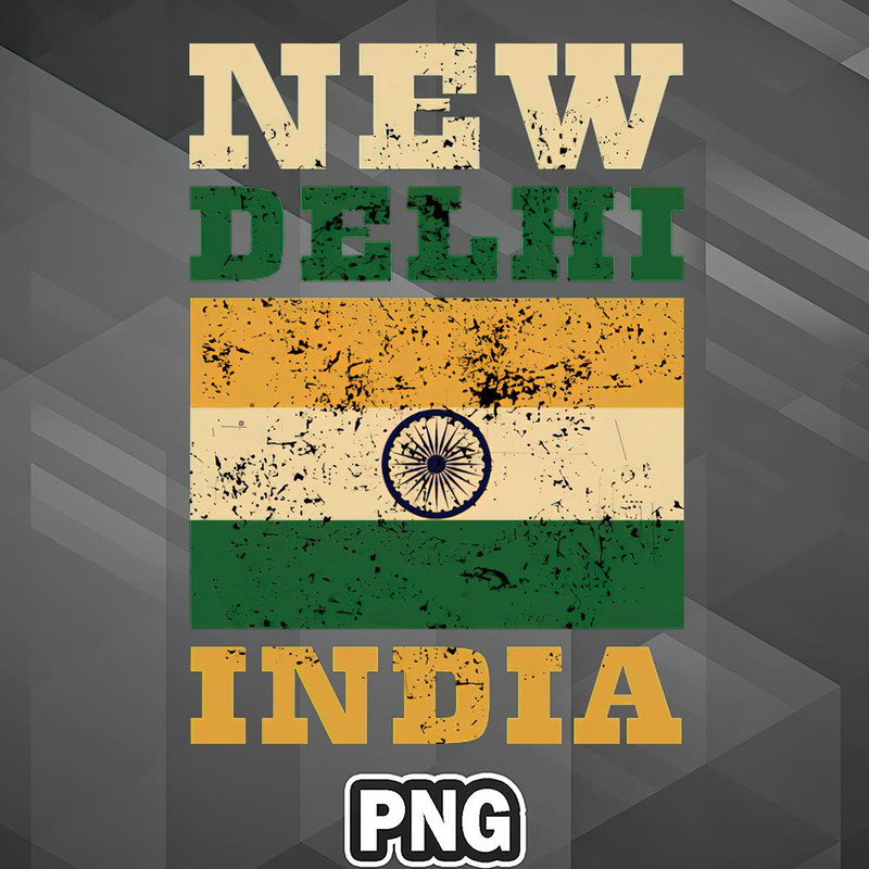 APR100723132595-Asian PNG Flag of India New Dehli Capital Country Vintage PNG For Sublimation Print.jpg