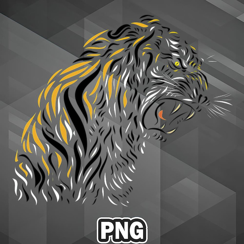 AS1007231309362-Asian PNG Growling Tiger Animal Art Beautiful Painting Asian Country Culture PNG For Sublimation Print.jpg