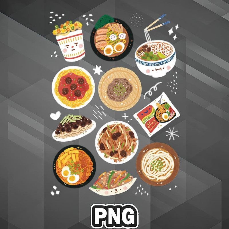 AS1007231309557-Asian PNG Noodles Food Lover PNG For Sublimation Print.jpg