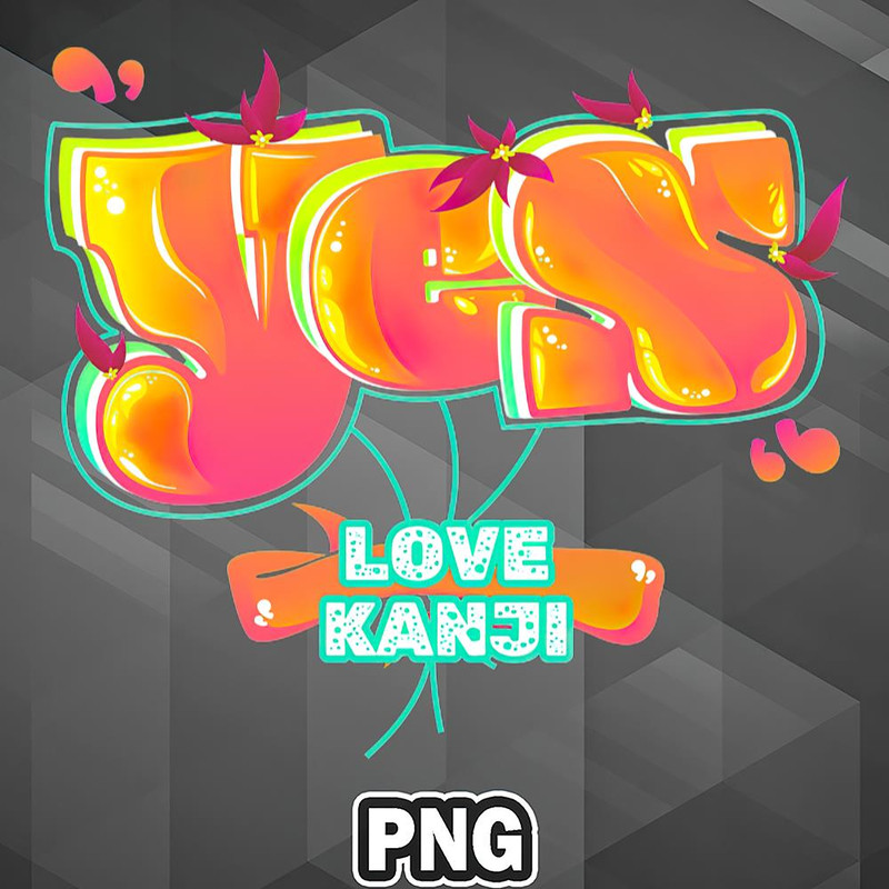 AS1007231309789-Asian PNG Yes Love Kanji Balloon Japanese Japan Asian Country Culture PNG For Sublimation Print.jpg