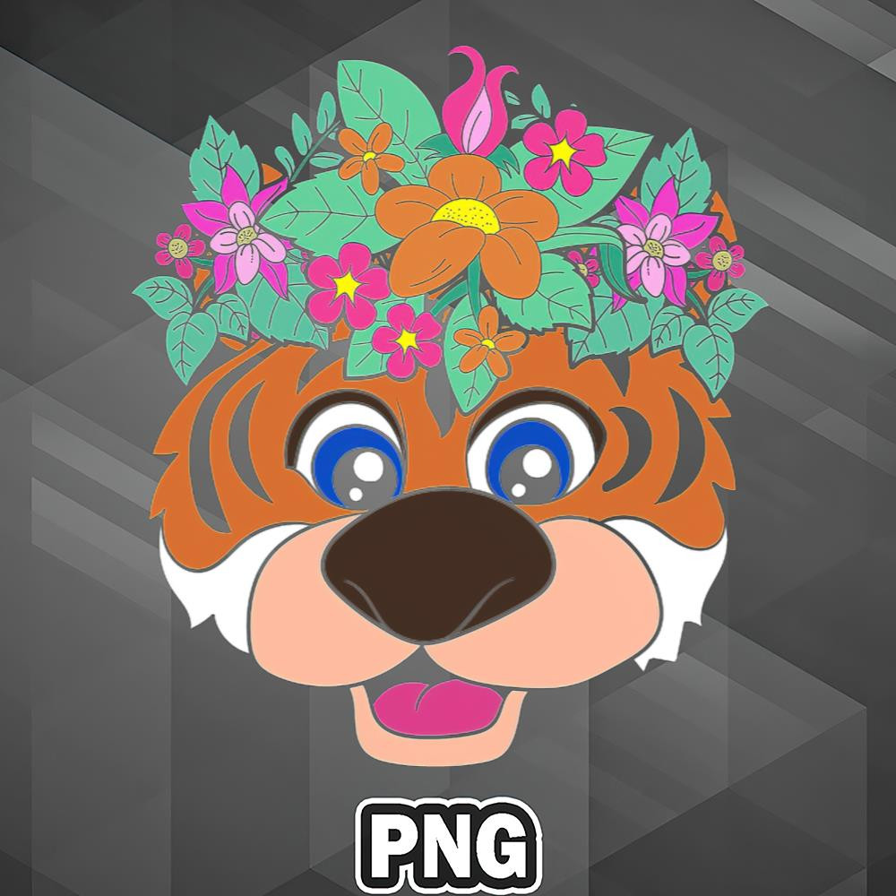 AS1007231309797-Asian PNG Zoo Asian Animal Floral Tiger Asian Country Culture PNG For Sublimation Print.jpg