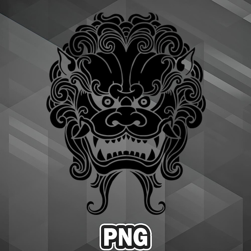 AS100723130987-Asian PNG Asian Lion Head Animal Asian Country Culture PNG For Sublimation Print.jpg